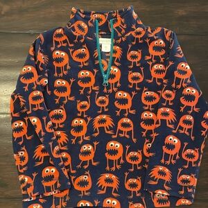 Garnet Hill Kids Monster Fleece Pullover